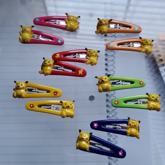 Other - Girl's Pikachu Hair Clips